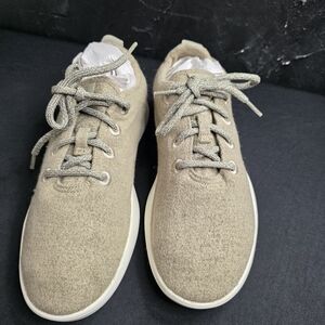 Allbirds Merino Wool Tree Runners Olive Sage Green Neutral Size 10